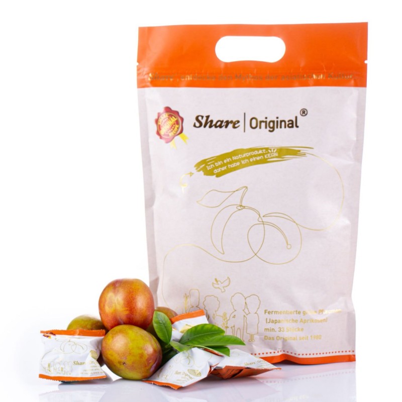 Share Original - Ферментированный абрикос, 500 гр:  пробиотик, пребиотическая клетчатка, антиоксидант, польза для кишечника, поддержка иммунной системы и работы печени
