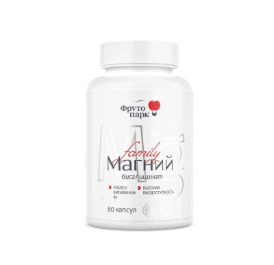 Фруто парк, Магний (бисглицинат), капсулы, 60 шт.