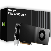 Видеокарта/ VGA NVIDIA RTX 4500 Ada Graphic Card - 24 GB GDDR6 - PCIe 4.0 x16 - 2x Slot - Bulk 