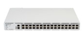 ELTEX MES5332A rev.C Ethernet-коммутатор MES5332A rev. C, 1x10/100/1000BASE-T (ООВ), 32x10GBASE-R (SFP+)/1000BASE-X (SFP), коммутатор L3, 2 слота для модулей питания
