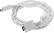 Кабель интерфейсный VGA-VGA Buro CAB016S-10 3м, феррит.кольца, серый (817280) Кабель интерфейсный VGA-VGA Buro CAB016S-10 3м, феррит.кольца, серый (817280)