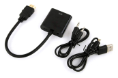 BURO HDMI-M-VGA-F-WUSB 