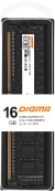 Digma DDR4 DIMM 16GB DGMAD42666016D PC4-25600, 2666MHz Digma DDR4 DIMM 16GB DGMAD42666016D PC4-25600, 2666MHz