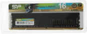 Silicon Power DDR4 DIMM 16GB SP016GBLFU320B02  PC4-25600, 3200MHz OEM/RTL 