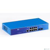 Т-КОМ ТГК-300-8/2-М Управляемый L2 коммутатор с 8 портами 10/100/1000Base-T и 2 портами 1000Base-X SFP, тип – «медный»