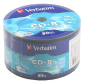 Verbatim Диски CD-R 700Mb 52x bulk (50шт) (43787) Verbatim Диски CD-R 700Mb 52x bulk (50шт) (43787)