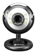 Оклик OK-C8825 черный 0.3Mpix (640x480) USB2.0 с микрофоном 