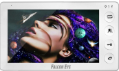 Falcon Eye Cosmo Видеодомофон: дисплей 7&quot; TFT; механические кнопки; подключение до 2-х вызывных панелей ; OSD меню; интерком до 4 мониторов; питание AC 220В (встроенный БП)  