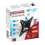 Arm Media LCD-02 черный 15"-32" макс.20кг настенный фиксированный Arm Media LCD-02 черный 15"-32" макс.20кг настенный фиксированный