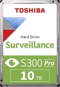 10TB Toshiba Surveillance S300 Pro (MD10ADA10TV) {SATA 6.0Gb/s, 7200 rpm, 512Mb buffer, 3.5" для видеонаблюдения} 