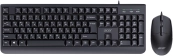 Клавиатура + мышь Acer OCC400 клав:черный мышь:черный USB (ZL.ACCCC.015) 