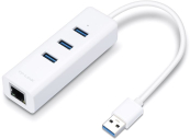 TP-Link UE330 3-портовый концентратор и гигабитный адаптер USB 3.0 TP-Link UE330 3-портовый концентратор и гигабитный адаптер USB 3.0