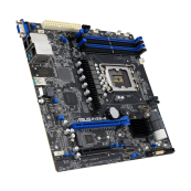 материнская плата ASUS P13R-M, LGA 1700, Intel C262, 4xDDR5 ECC, 8xSATA, 1xM.2, 1xPCI-E 5.0 x16, 2x1Gb LAN, 3xUSB-A 3.2 Gen 2, 1xVGA, mATX 
