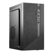 Foxline FZ-015-SX450R  " Forza mATX, 450W, 2xUSB2.0, Black, w/o FAN, 12 cm fan PSU, power cord" 