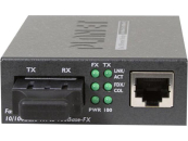 Planet FT-802S15 10/100TX - 100Base-FX (SC) Single Mode Bridge Fiber Converter - 15KM, LFPT 