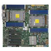 Supermicro MBD-X12DAI-N6-B Материнская плата 3rd Gen Intel® Xeon® Scalable processors Dual Socket LGA-4189 (Socket P+) supported, CPU TDP supports Up to 270W TDP, 3 UPI up to 11.2 GT/s Intel® C621A 