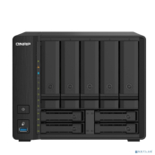 Сетевое хранилище без дисков/ SMB QNAP TS-932PX-4G 9-Bay NAS, 5 x 3.5" and 4 x 2.5" drive slots, Alpine AL324 ARM quad-core 1.7GHz, 4 GB DDR4 (1x 4 GB) up to 16 GB (1 x 16 GB), 2 x 10GbE  SFP+, 2 x 2.