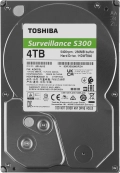 4TB Toshiba Surveillance S300 (HDWT840UZSVA) {SATA 6.0Gb/s, 5400 rpm, 256Mb buffer, 3.5" для видеонаблюдения} 