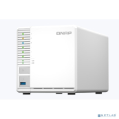 Сетевое хранилище NAS Qnap Original TS-364-8G 3-bay настольный Celeron N5095 