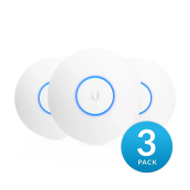 UBIQUITI UAP-AC-PRO-3 Комплект из трех точек доступа 2.4+5 ГГц, 802.11a/b/g/n/ac, MIMO 3x3, 2x 1G Ethernet, 802.3af/at 