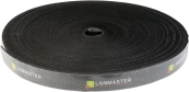 Хомут-липучка LANMASTER шириной 20 мм, 30 м, черный Хомут-липучка LANMASTER шириной 20 мм, 30 м, черный