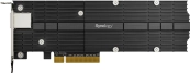 Synology E10M20-T1 Сетевая карта, 10GB, RJ-45, PCIe 3.0x8, PCIe NVMe 22110/2280, M-key, 2 слота Synology E10M20-T1 Сетевая карта, 10GB, RJ-45, PCIe 3.0x8, PCIe NVMe 22110/2280, M-key, 2 слота
