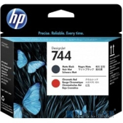 HP F9J88A Печатающая головка №744, Matte Black, Chromatic red HP F9J88A Печатающая головка №744, Matte Black, Chromatic red