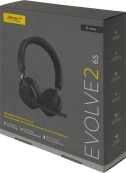Jabra Evolve2 65, Link380a MS Stereo Black Гарнитура беспроводная [26599-999-999] 