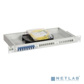 ITK 1U кросс укомплектованный: LC (duplex) 20шт;  (OS2) 