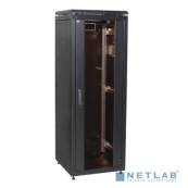 ITK LN05-47U68-G Шкаф сетевой 19" LINEA N 47U 600х800 мм стеклянная передняя дверь черный