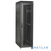 ITK LN05-42U61-PP-L Шкаф сетевой 19" LINEA N 42U 600х1000 мм с L-профилями перфорированные двери черный