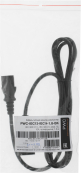 Hyperline PWC-IEC13-IEC14-1.8-BK Кабель питания монитор-компьютер IEC 320 C13 - IEC 320 C14 (3x0.75) 1.8м 