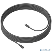 Logitech MeetUp 10m Mic Cable - GRAPHITE - WW - MEETUP 10M MIC CABLE Logitech MeetUp 10m Mic Cable - GRAPHITE - WW - MEETUP 10M MIC CABLE