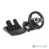Руль SVEN GC-W500 (педали, вибро, скоба, лепестки, D-pad, 10 кл, резин. вставки, PC/Xinput) Руль SVEN GC-W500 (педали, вибро, скоба, лепестки, D-pad, 10 кл, резин. вставки, PC/Xinput)