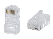 Cabeus 8P8C-C6 Коннектор RJ-45 под витую пару, категория 6 , универсальный (для одножильного и многожильного кабеля) для проводников с толщиной по изоляции до 1,05 мм Cabeus 8P8C-C6 Коннектор RJ-45 под витую пару, категория 6 , универсальный (для одножильного и многожильного кабеля) для проводников с толщиной по изоляции до 1,05 мм