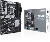 ASUS PRIME B760-PLUS (Socket 1700, ATX, 4xDDR5(192GB), DP/HDMI, 2xPCIe 4.0x16/1xPCIe 4.0, 1xLAN (2.5GbE), 4xSATA 6Gb/s, 2xM.2, 2xUSB 3.2, 4xUSB 2.0, 1xPS/2) 90MB1EF0-M1EAY0 