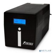 ИБП Powerman Smart Sine 1000, LCD, лин-интеракт, 1000ВА/700Вт,  4 EURO, USB {арт.1392640}