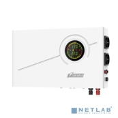 ИБП POWERMAN Smart 1000 INV, линейно-интерактивный,  1000ВА/600Вт, 140-275В,  2 евророзетки, внешняя батарея 12В от 45Ач до 200Ач (не входит в комплект поставки), ток заряда 13А, ЖК-дисплей, навесной,