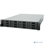 Synology SA3410 [НЕЗНАЧИТЕЛЬНОЕ ПОВРЕЖДЕНИЕ УПАКОВКИ, ФОТО ПО ЗАПРОСУ] Сетевое хранилище 12x2.5"/3.5" SAS/SATA, Intel Xeon D-1541/8x2.1GHz, 16GB DDR4, 4x1 Гбит/с, 2x10 Гбит/с 