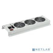 ITK FM35-31M Вентиляторная панель с выключателем 3 модуля серая 