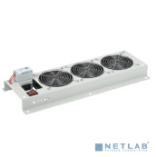 ITK FM35-22M Вентиляторная панель с выключателем и термостатом 2 модуля серая 