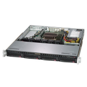 Supermicro SYS-5019C-M 1U, 350W, LGA1151v2, iC246, 4xDDR4 ECC, 4x3.5" bays, 2x1GbE, IPMI, PCI-Ex16