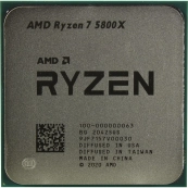CPU AMD Ryzen 7 5800X OEM (100-000000063) {3,80GHz, Turbo 4,70GHz, Without Graphics AM4} 