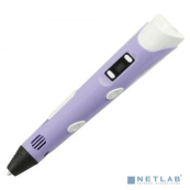 Ручка 3D Cactus CS-3D-PEN-A-PL PLA ABS LCD фиолетовый 