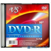 Диски VS DVD-R 4.7Gb, 16x, Slim Case 5шт. (620397) 