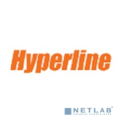 Кронштейн Hyperline CTRP-19-4U-RAL9005 4U черный (упак.:1шт) 