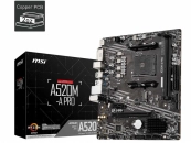 MSI A520M-A PRO {Soc-AM4 AMD A520 2xDDR4 mATX AC`97 8ch(7.1) GbLAN RAID+DVI+HDMI} 