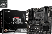 MSI B550M PRO-VDH WIFI {Soc-AM4 AMD B550 4xDDR4 mATX AC`97 8ch(7.1) GbLAN RAID+HDMI+DP} 