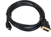 TV-COM Кабель (L)CG135E-3M HDMI to DVI-D Dual Link (19M -25M) 3м[6939510900200] 
