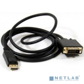 VCOM CG606-1.8M Кабель-переходник DisplayPort M ---> DVI M  1,8м [04895182226654] 